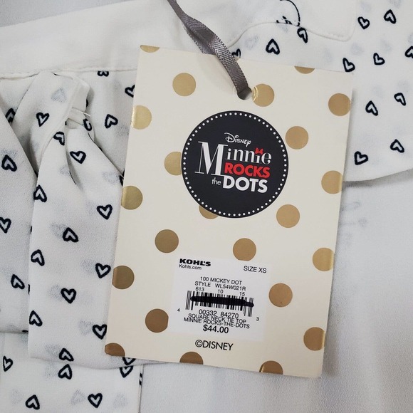 LC Lauren Conrad Minnie Rocks the Dots Women's Print Tank Top Size XS - Picture 5 of 7